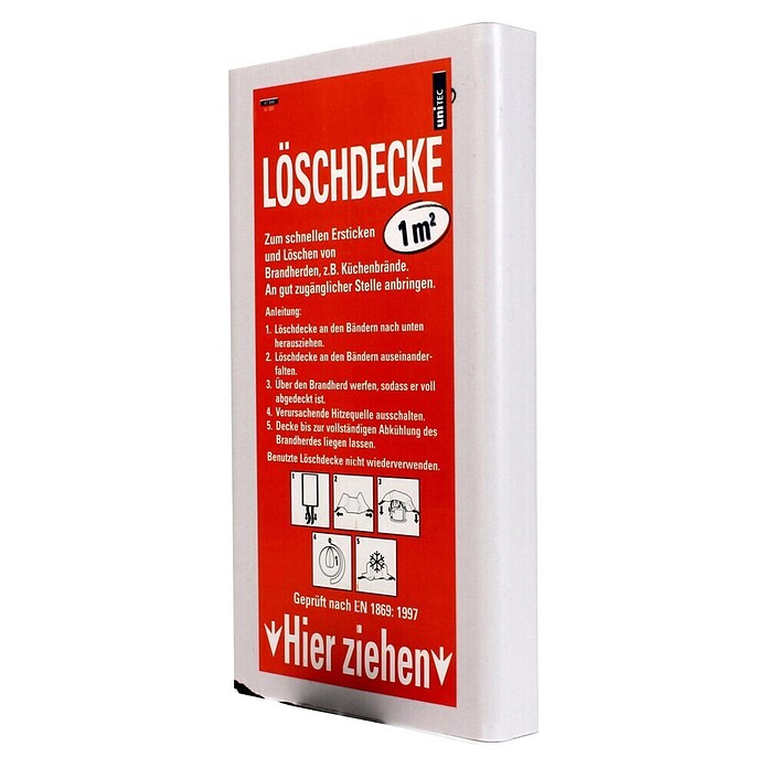 UniTEC Löschdecke (100 x 100 cm)