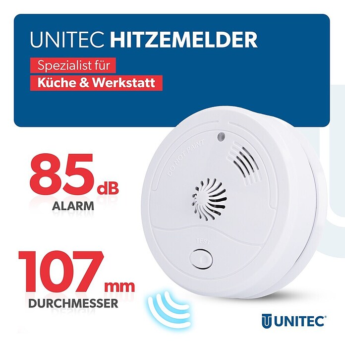 Hitzealarm (85 dB)
