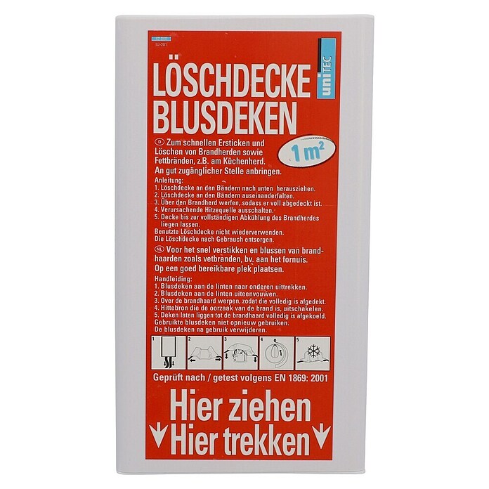 UniTEC Löschdecke (100 x 100 cm)