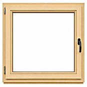 Leseno okno brez kljuke  (120 x 120 cm, Smer odpiranja: Levo, Natur) | Lesena okna | Okna | Okna, vrata in stopnice | Izdelki | BAUHAUS