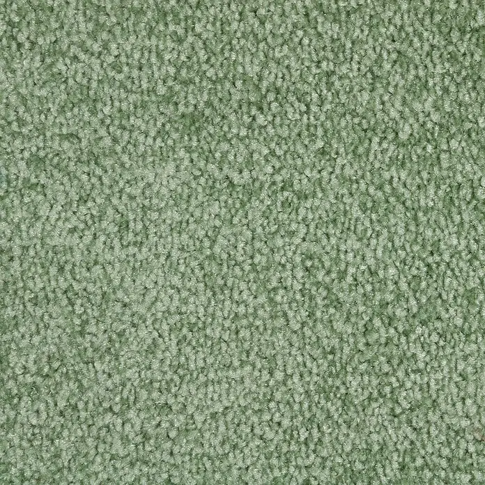 Bricoflor Teppichfliese Velours Hochflor, Hell-Grün, 50 - Velours, 100 % Polypropylen (PP), Hell-Grün - Weicher, texturierter hellgrüner Teppich.