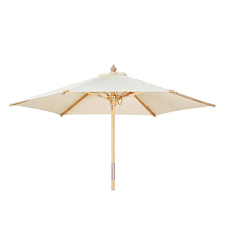 Kai Wiechmann  Marktschirm Sunshine Style 240 cm Weiß