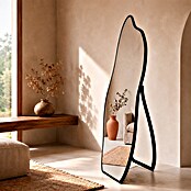 Espejo vertical de pie Surf (50 x 150 cm, Negro, MDF) | BAUHAUS