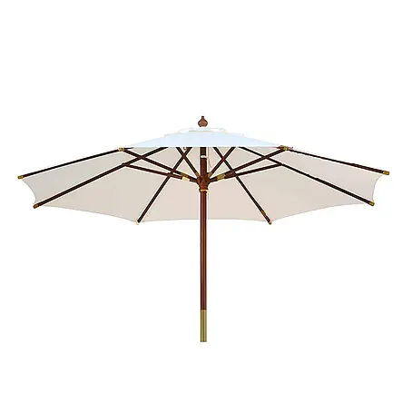 Kai Wiechmann  Marktschirm Sunshine 300 cm Naturweiß