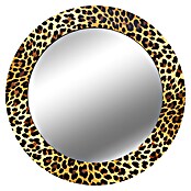 Espejo de pared Safari (Diámetro: 80 cm, Amarillo/Negro) | BAUHAUS