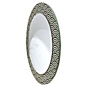 Espejo de pared Kioto (Diámetro: 70 cm, Verde/Blanco) | BAUHAUS