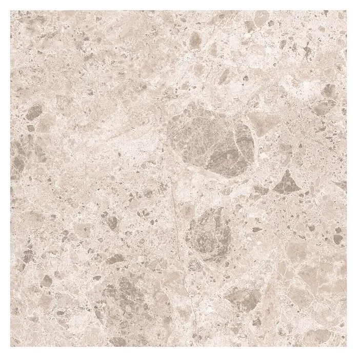 Feinsteinzeugfliese Vogue - 60 x 60 cm, Sand, Matt - Beige Marmorstruktur mit natürlichen Variationen und Adern.
