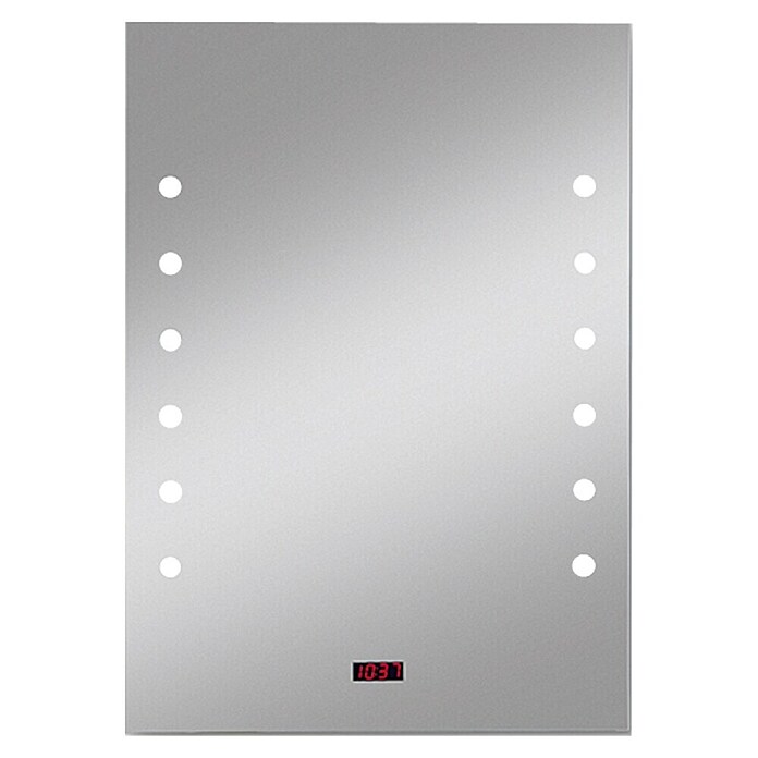 Riva LED-Lichtspiegel Basento 2 (50 x 70 cm, Anzahl Leuchtmittel: 12)