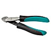 Wisent Alicates de corte diagonal para electrónica (Largo: 120 mm, Material empuñadura: Mango de dos componentes)
