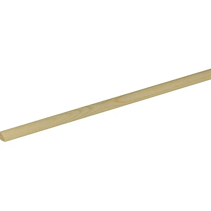 Profiles and more Viertelstab - 100 cm x 9 mm x 9 mm - Abgebildete Holz-Viertelstab-Leiste, ideal für vielfältige DIY-Projekte und dekorative Akzente im Innenausbau, vielseitig und leicht zu verarbeiten.