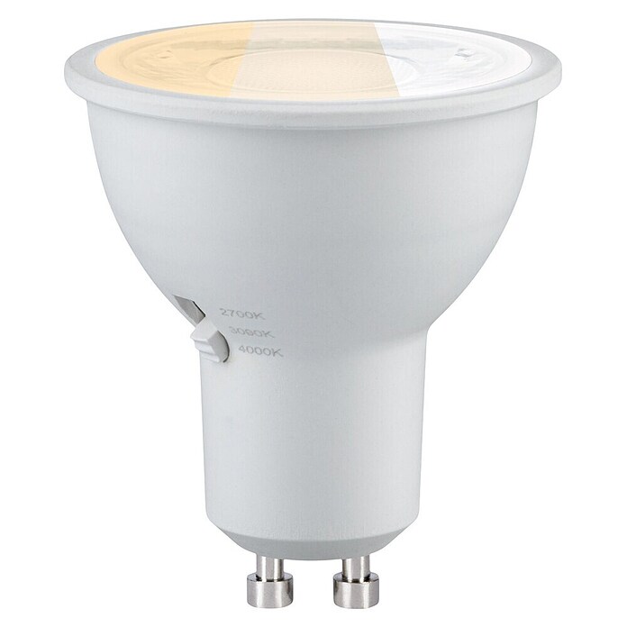 Paulmann LED-Lampe GU10 3CCT (GU10, Dimmbar, Warmweiß, 6,9 W) | BAUHAUS