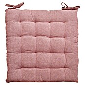 Cojín para silla Chambrai (45 x 45 x 5 cm, Rosa, 100% algodón) | BAUHAUS