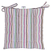 Cojín para silla Rayas (45 x 45 x 5 cm, Multicolor, 100% algodón) | BAUHAUS