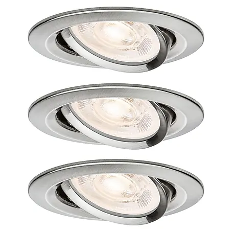 Paulmann  LED-Einbauleuchten-Set rund Nova Plus