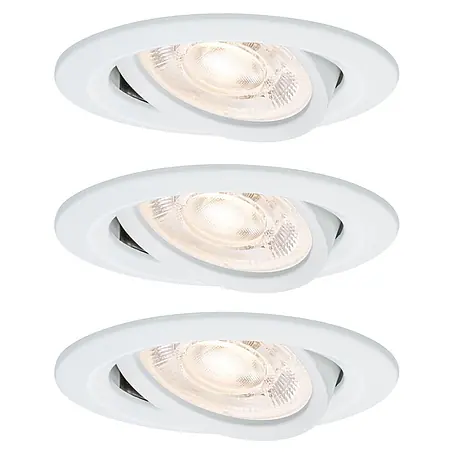 Paulmann  LED-Einbauleuchten-Set rund Nova Plus