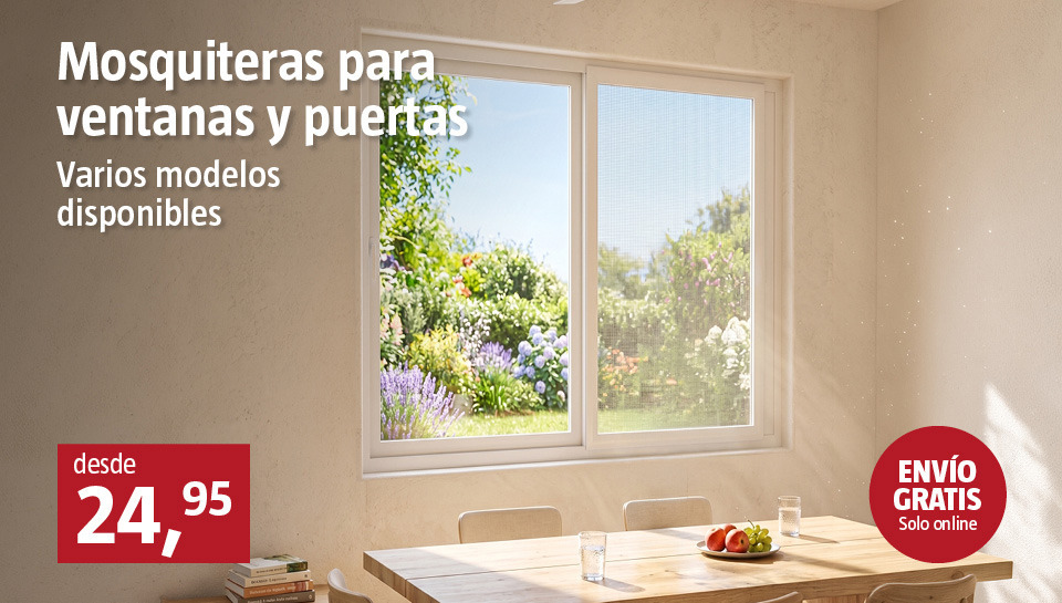 Mosquiteras para puertas y ventanas