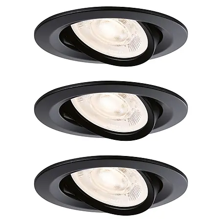 Paulmann  LED-Einbauleuchten-Set rund Nova Plus