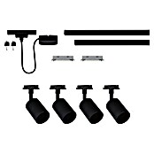 Paulmann URail LED-Schienensystem Set Rivon (Schwarz matt, 2,17 m, Nicht Dimmbar, Anzahl Leuchtmittel: 3 Stk.) | BAUHAUS