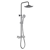 Rousseau Sistema de ducha Estetic (Con grifo monomando, Distancia entre orificios: 15 cm, Número de tipos de chorro: 3 ud., Crono) | BAUHAUS