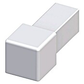 Vierkante hoek (Aluminium, Zilver, Hoogte: 12,5 mm)