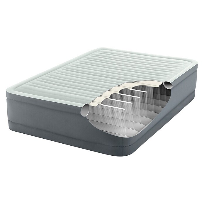 Intex Napihljiva postelja PremAire I Elevated Full  (Do x Š x V: 191 x 137 x 37 cm, Siva) | 8335 - Strand-/Campingartikel | ICJA - Campingartikel | ICJ - Campingartikel | IC - Freizeit im Garten | I - Stadtgarten | BAUHAUS