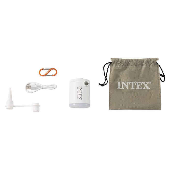 Intex Mini tlačilka  () | 8308 - Aufblasartikel | ICIC - Pools / Whirlpools Zubehör | ICI - Pools & Zubehör | IC - Freizeit im Garten | I - Stadtgarten | BAUHAUS