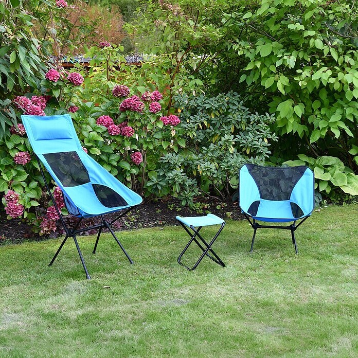 Cattara Stol za kampiranje Foldi Maxi  (Modra, Š x G x V: 28 x 38 x 30 cm) | 8350 - Stühle Textilen | ICAB - Sommermöbel Stühle | ICA - Sommermöbel | IC - Freizeit im Garten | I - Stadtgarten | BAUHAUS