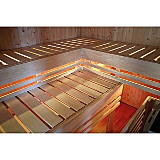 Saunaleuchten-Set (Länge: 75 cm, 4 -tlg.)