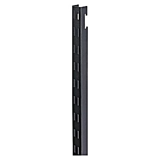 Duraline Wandrail (Lengte: 24 mm, Staal, Zwart)