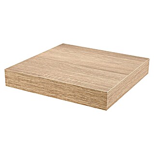 Duraline Wandplank XL4 (l x b x h: 23,5 x 23,5 x 3,8 cm, Sanoma Eiken)
