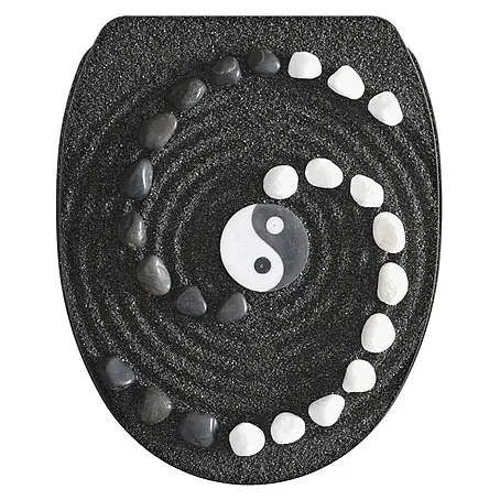 SANILO  WC-Sitz Yin Yang mit Schnellverschluss