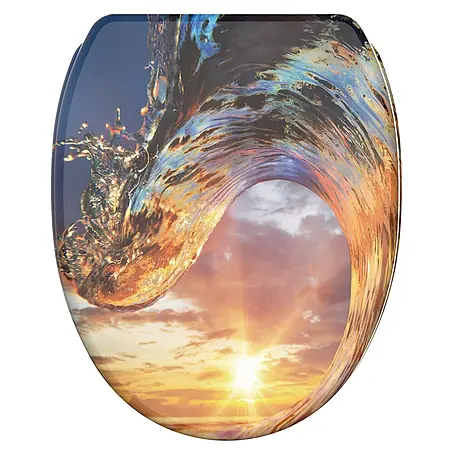 SANILO  WC-Sitz Wave mit Schnellverschluss