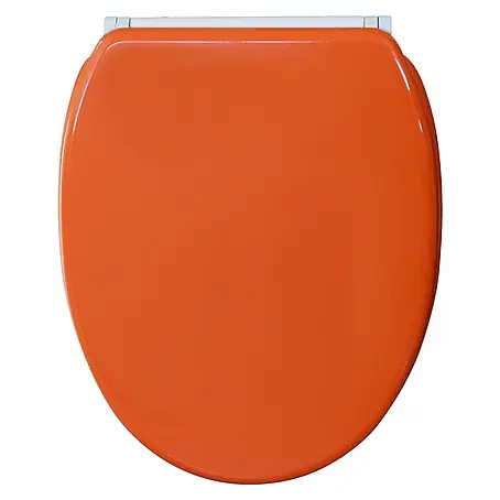SANILO  WC-Sitz Orange mit Schnellverschluss