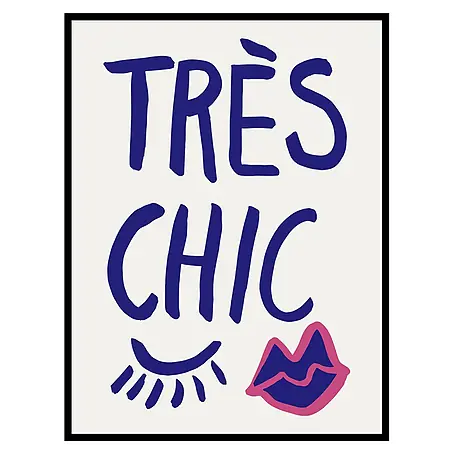 Cuadro Tres chic