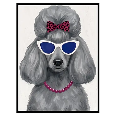 Cuadro Perrita fashion