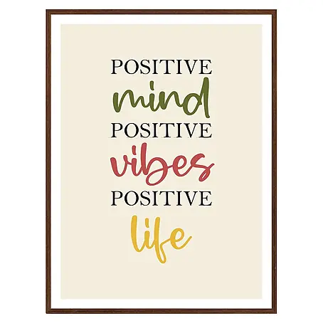 Cuadro Positive mind
