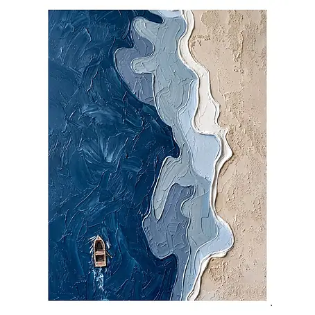 Cuadro Playa abstracto