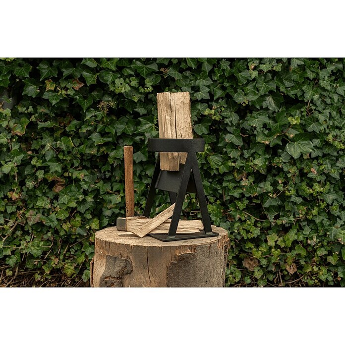 Aduro Holzspalter (L x B x H: 240 x 240 x 255 mm, Schwarz) | BAUHAUS