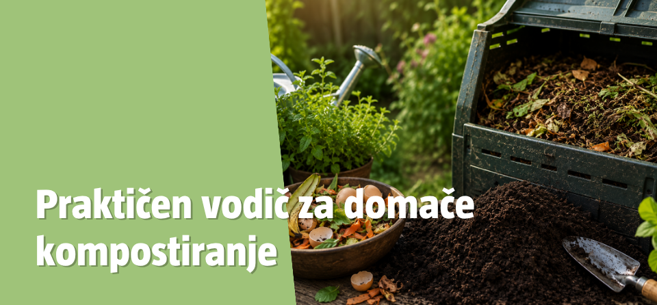 Praktičen vodič za domače kompostiranje