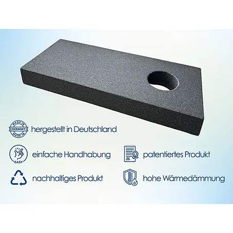 CoolFrech  Fensterabdichtung Neopor für mobile Klimaanlagen und Ablufttrockner