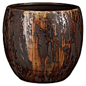 Okrogel cvetlični lonec Roel  (24 x 24 cm, Videz rje) | 8450 - Übertoepfe Keramik | IAKA - Gefäße Indoor | IAK - Gefässe,Deko outdoor, Zeitschriften | IA - Gartenhartware | I - Stadtgarten | BAUHAUS