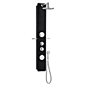 Rousseau Panel de ducha Midtime 2 (Negro, 45 x 40 x 150 cm)