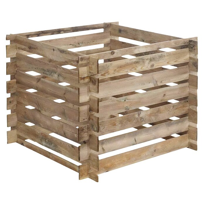 Siena Garden Kompostnik Mezzito  (480 l, 100 x 100 x 72 cm) | 7488 - Komposter | IAGG - Gartenartikel | IAG - Außenbereichsausstattung | IA - Gartenhartware | I - Stadtgarten | BAUHAUS