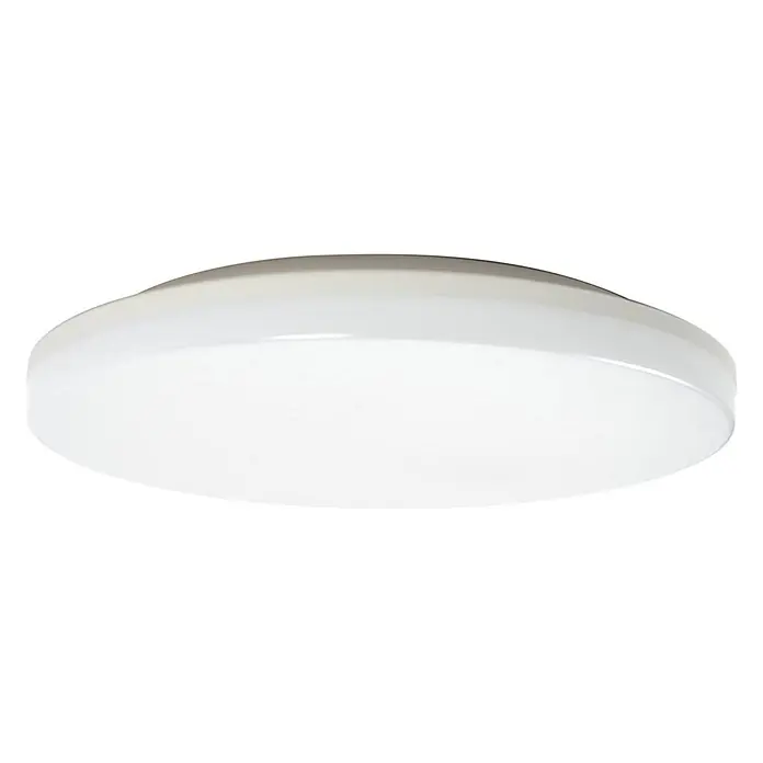 Prios Deckenleuchte Artin - weiß / opal - Weißes rundes Deckenlicht mit mattiertem Diffusor.