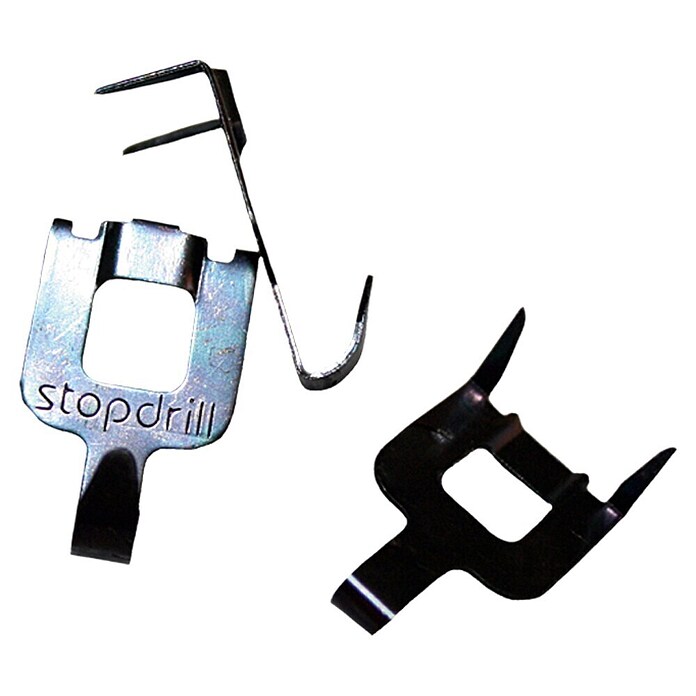 Fischer Gancho para cuadros Stopdrill (Carga soportada: 8 kg, 8 ud., Metal, Plateado)