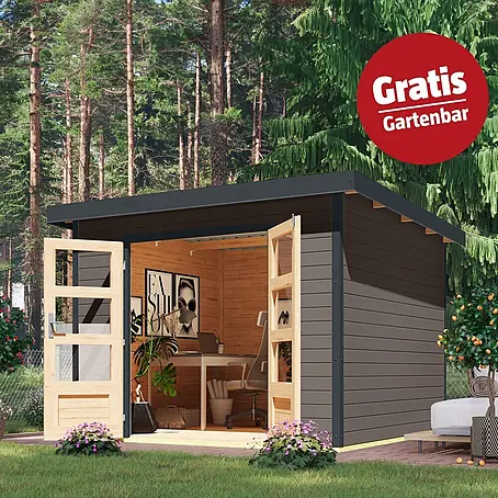 Karibu  Gartenhaus Pluto 6 B
