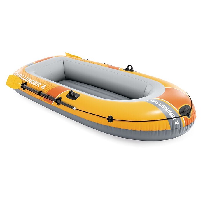 Intex Gumijasti čoln Challenger 2  (Primerno za: 2 osebi, Nosilnost: 200 kg, Do x Š x V: 236 x 114 x 41 cm) | 1413 - Badeboote, SUPs,Fun Tubes,Wasserski | ABIM - Boote | ABI - Nautic | AB - Nautic | A - Eisenwaren | BAUHAUS