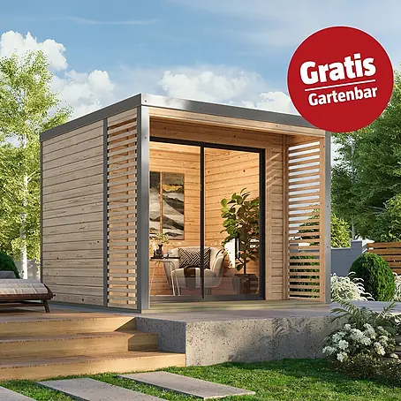 Karibu  Gartenhaus Saturn