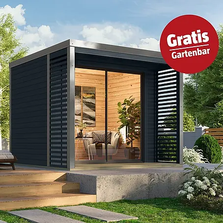 Karibu  Gartenhaus Saturn