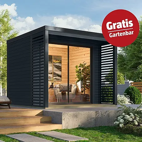 Karibu  Gartenhaus Saturn